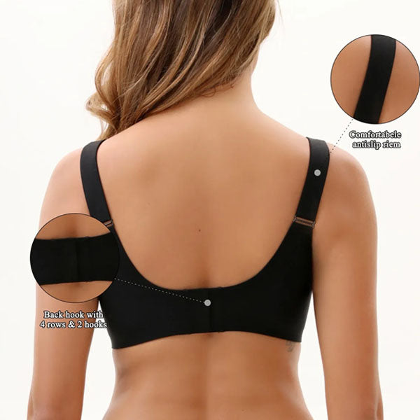 Bella Women's Wireless Bra | Soft Nylon Blend, Seamless Comfort 4
