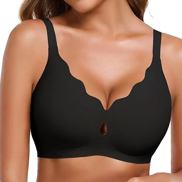 Jade Women's Wireless Bra | Nylon-Spandex Blend, Comfort & Support 0