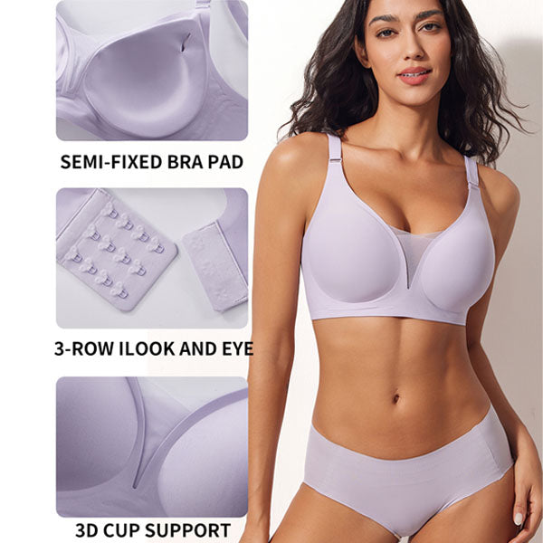 JellyLift Women's Wireless Bra | Ultra Soft, Seamless Support 7