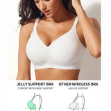 Jolly Women's Wireless Bra | Silky Soft, Deep V Design 2