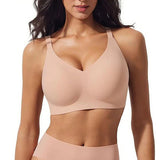 Jolly Women's Wireless Bra | Silky Soft, Deep V Design 3