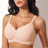 Jolly Women's Wireless Bra | Soft Stretch Fabric, U-Back Design 4