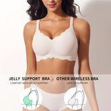 Jolly Women's Wireless Bra | Soft Stretch Fabric, U-Back Design 7