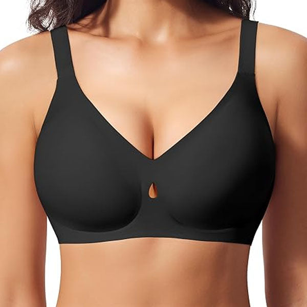 Jolly Women's Wireless Push Up Bra | Soft Nylon-Spandex Blend, No Underwire Support 1