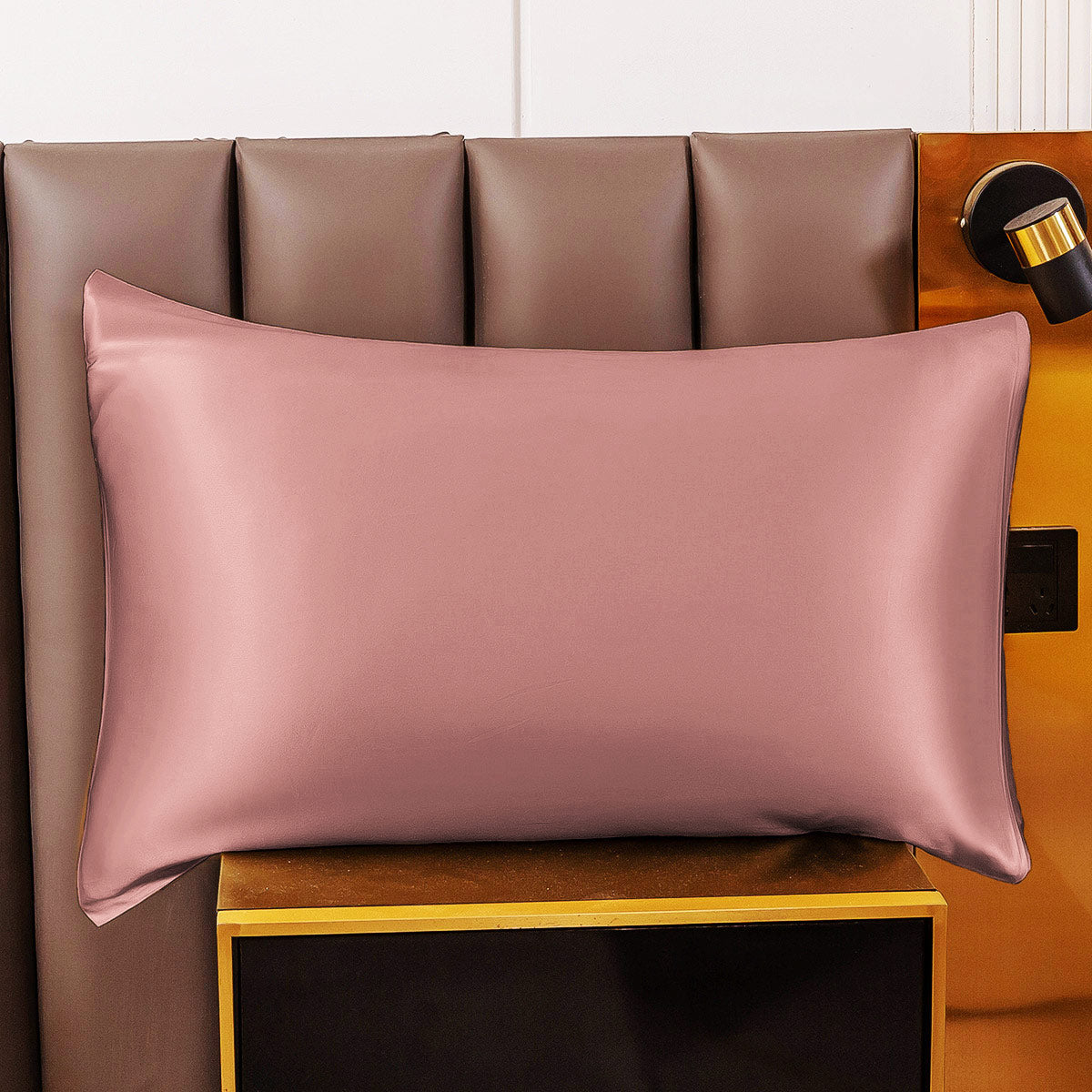Opulent Silk Pillowcase | 100% Mulberry Silk, Hidden Zipper for Hair Care 10