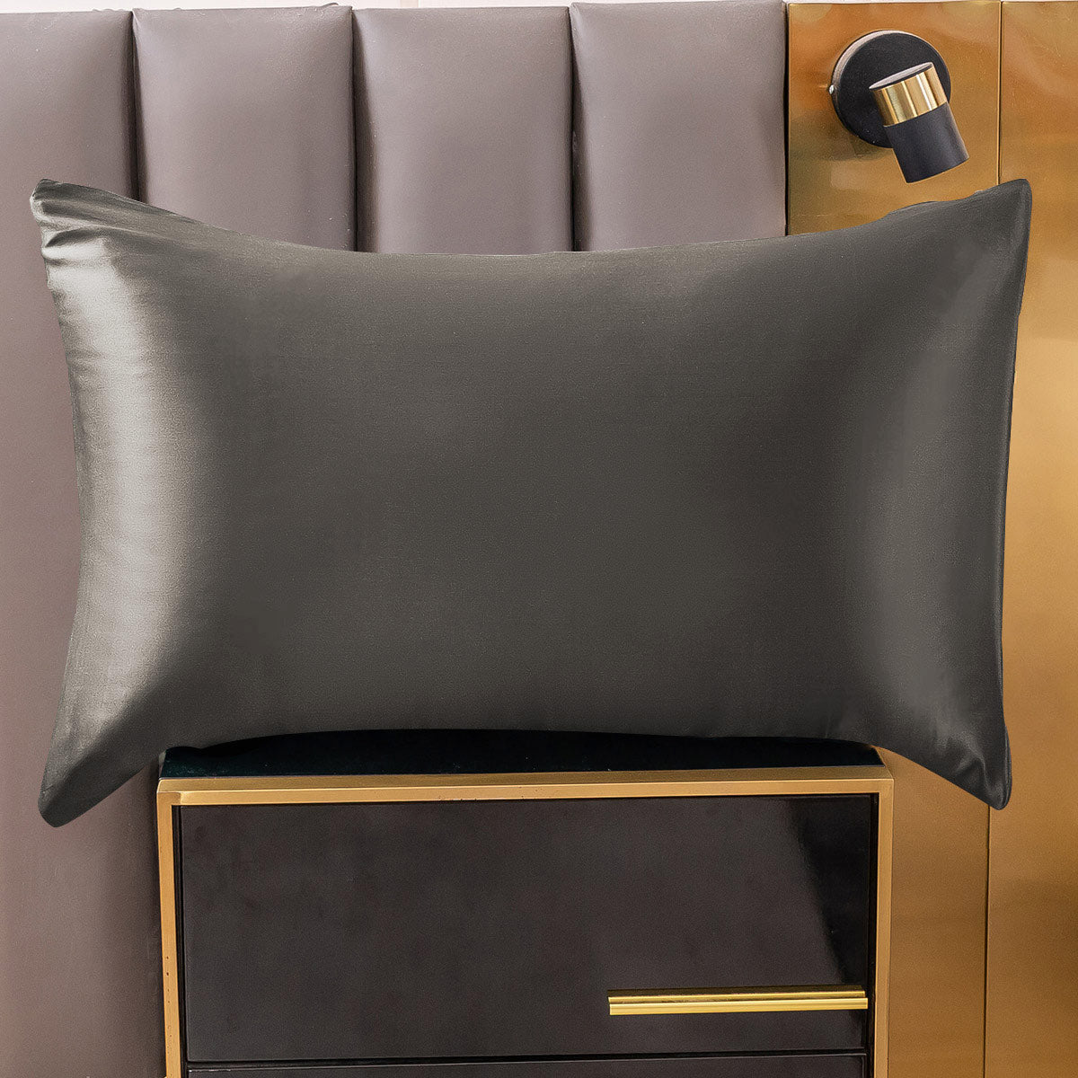 Opulent Silk Pillowcase | 100% Mulberry Silk, Hidden Zipper for Hair Care 5