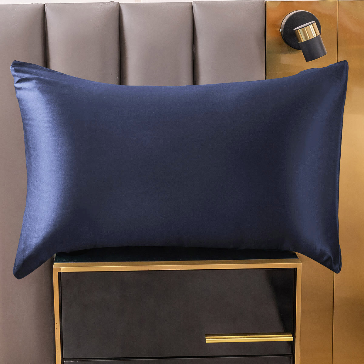 Opulent Silk Pillowcase | 100% Mulberry Silk, Hidden Zipper for Hair Care 6