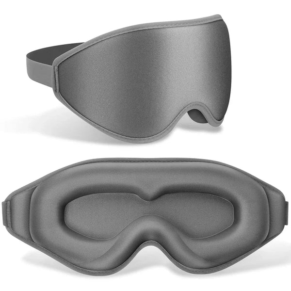 Pillow 3D Sleep Mask | Memory Foam, Total Light Blockout 0
