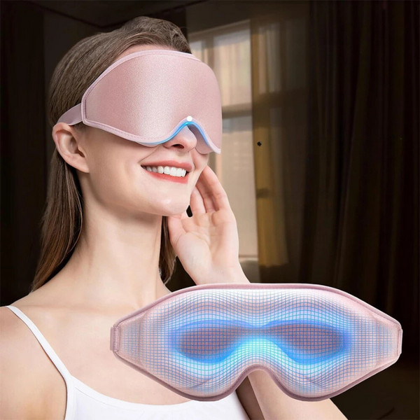 Pillow 3D Sleep Mask | Memory Foam, Total Light Blockout 4