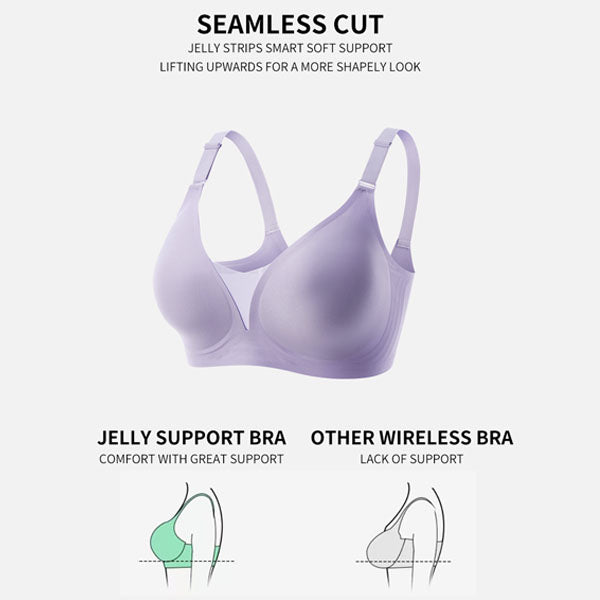 JellyLift Women's Wireless Bra | Ultra Soft, Seamless Support 8